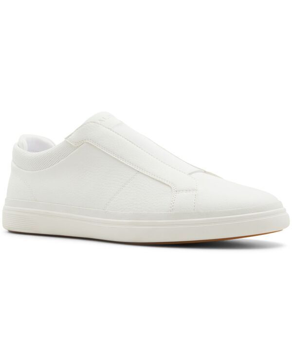 アルド メンズ シューズ スリッポン・ローファー ALDO Mens Arosynthetic Slip On Shoe White ホワイト