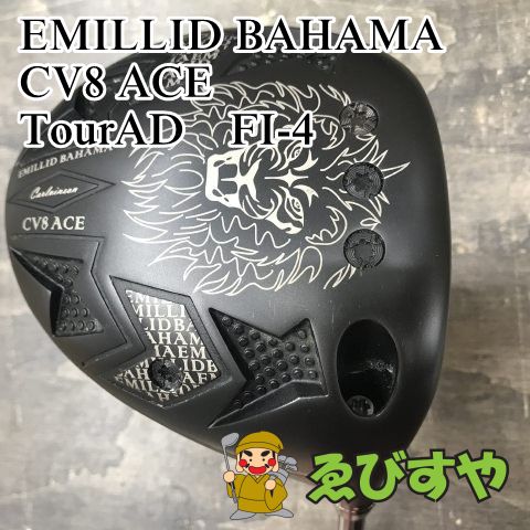 狭山■【中古】 ドライバー エミリッドバハマ CV8 ACE TourAD　FI-4 R2 10.5[2424]