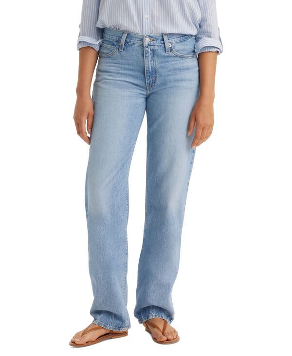 リーバイス レディース ボトムス デニムパンツ コットン ジーンズ Levis Womens Mid Rise Cotton 94 Baggy Jeans Riveting
