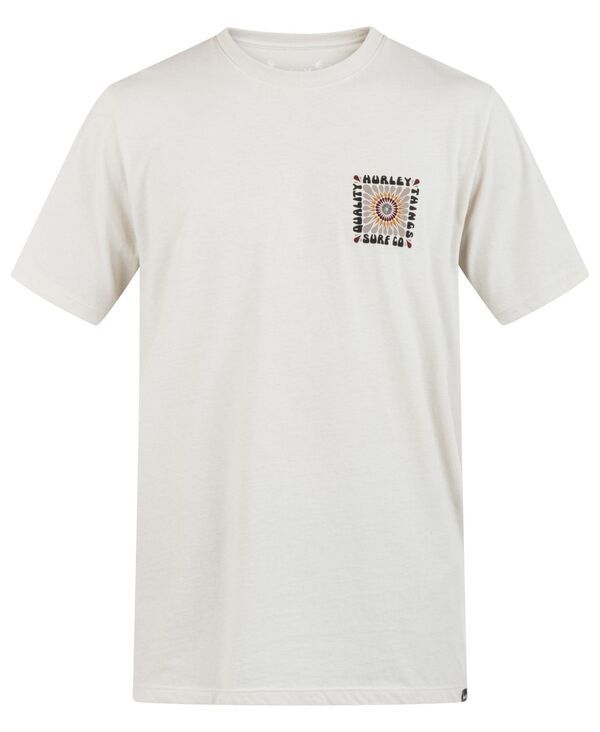 ハーレー メンズ トップス Tシャツ Hurley Mens Everyday Laguna Short Sleeves Tshirt Bone