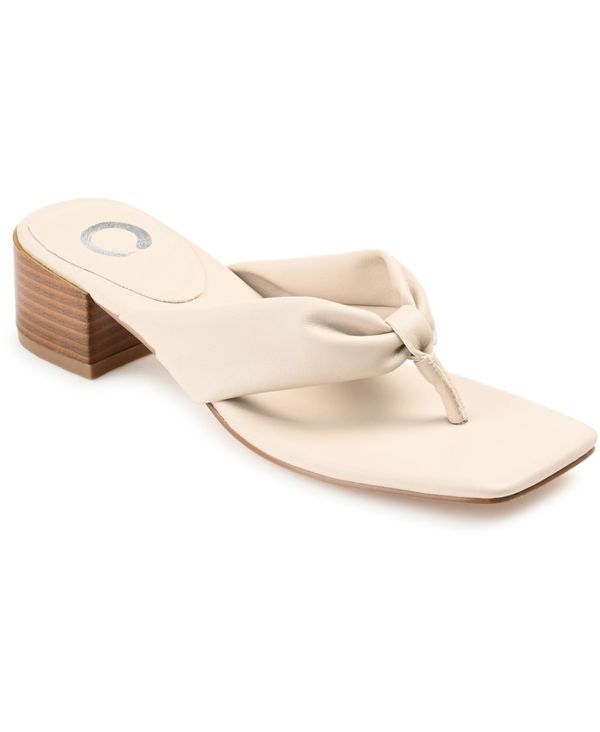 ジュルネ コレクション レディース シューズ サンダル Journee Collection Womens Seelah Sandals Bone