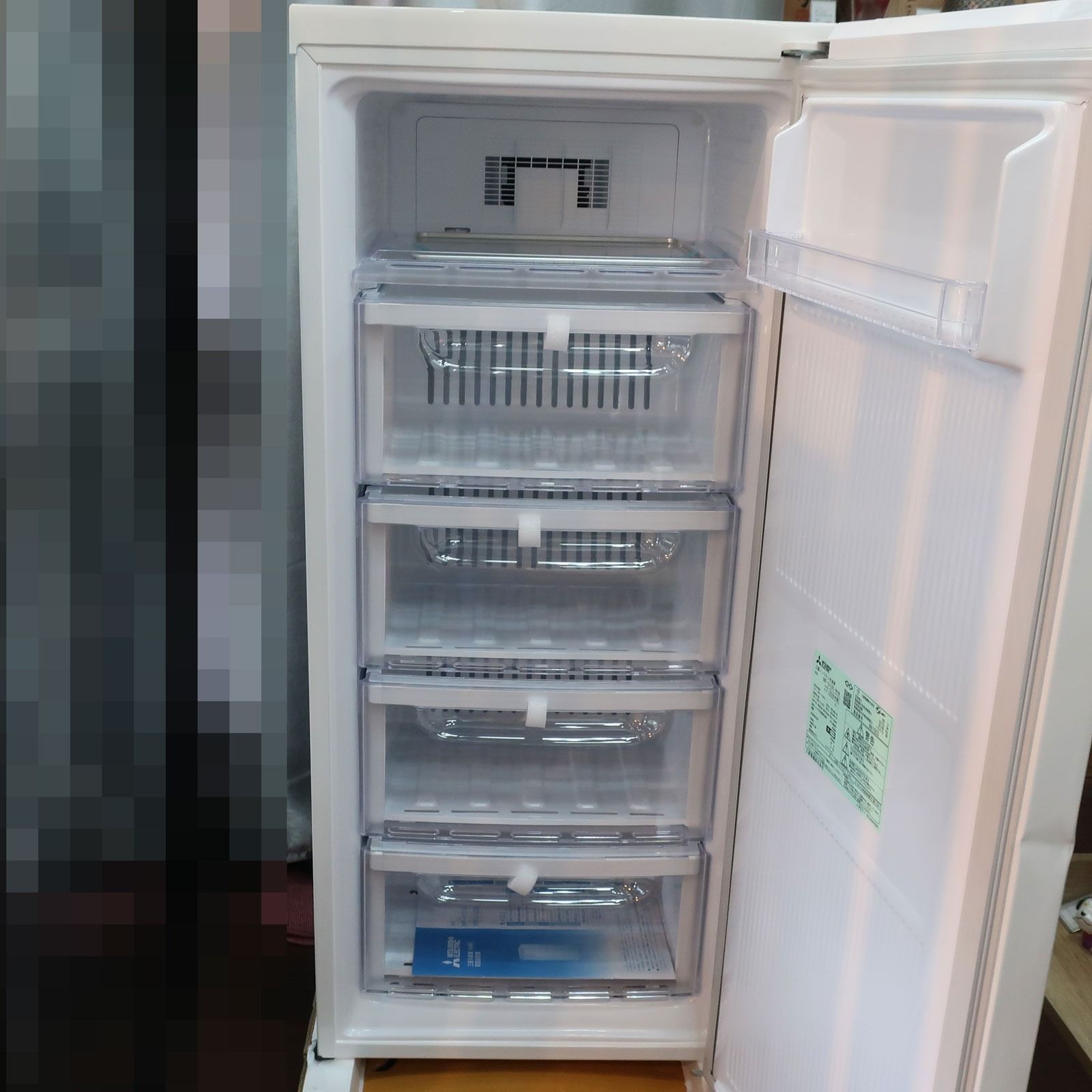 MITSUBISHI】三菱 【打痕品】【関西限定】冷凍庫 121L 右開き 1ドア