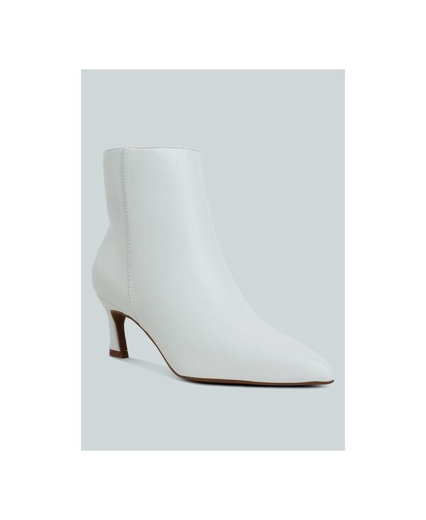 ロンドンラグ レディース シューズ ブーツ・レインブーツ アンクル レザー フェイクレザー London Rag Womens Migelo Faux Leather Ankle Boots Women White ホワイト