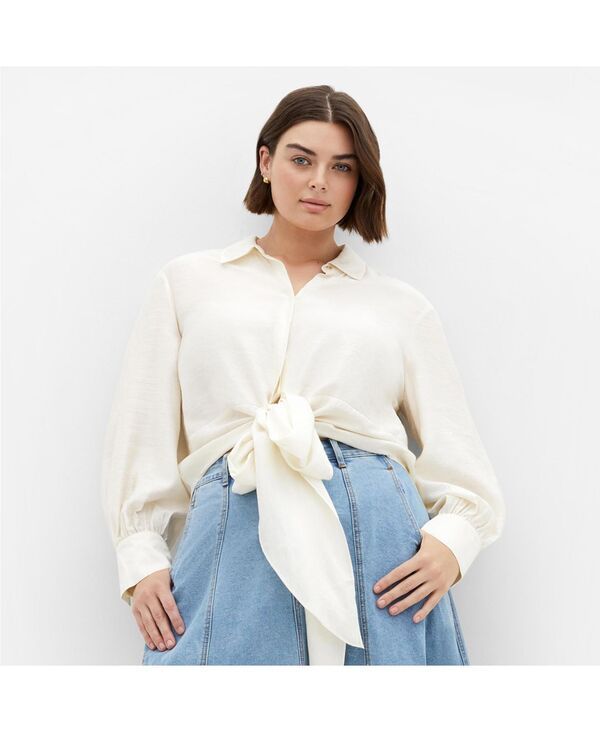 シティーシック レディース トップス シャツ CITY CHIC Womens Rosabella Shirt Cream クリーム 11,866円