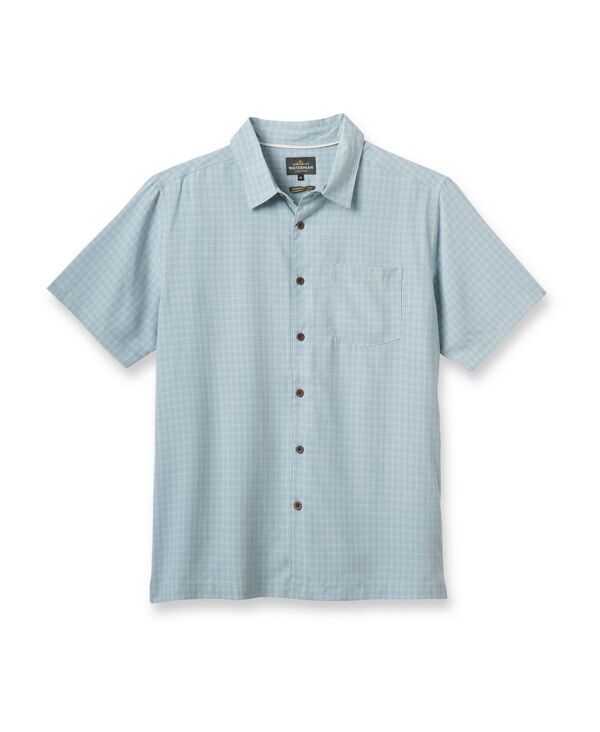 クイックシルバー ウォーター マン メンズ トップス シャツ Quiksilver Waterman Quiksilver Mens Checkmate RegularFit Shirt Sterling Blue ブルー