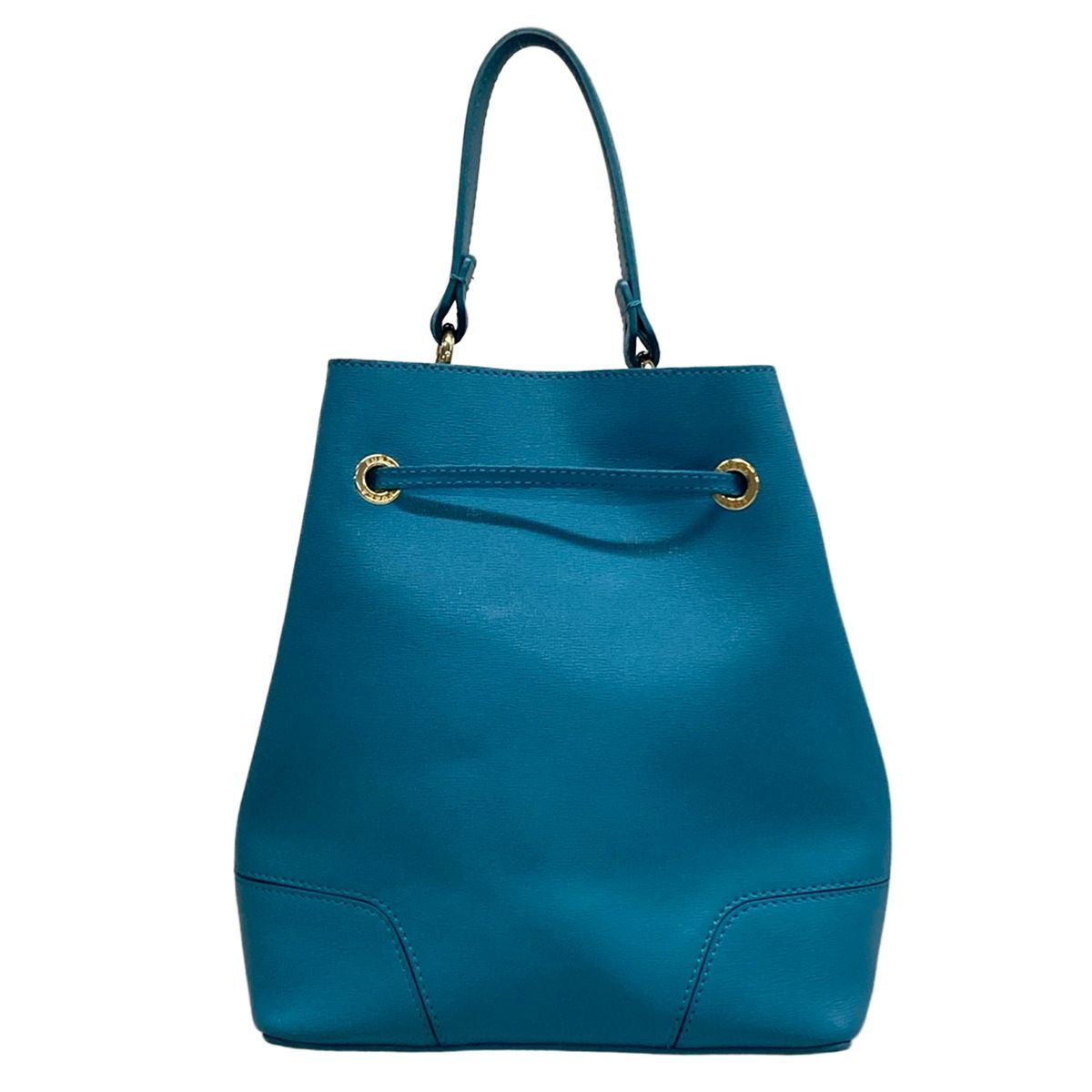 FURLA(フルラ) ハンドバッグ ステイシー G6550 ブルーグレー 巾着型 