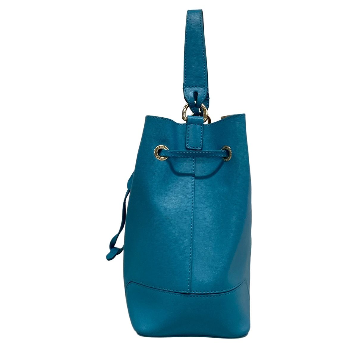 FURLA(フルラ) ハンドバッグ ステイシー G6550 ブルーグレー 巾着型 