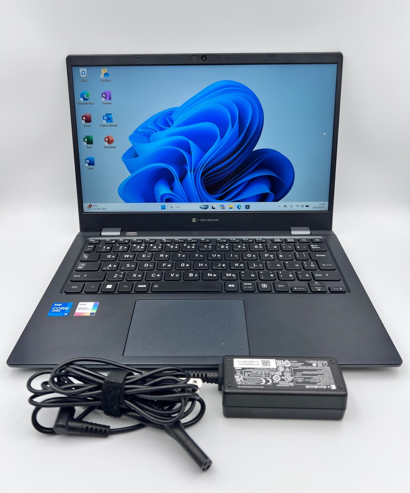 B195// Dynabook G83/HU i5 11世代 / 8GB / 256GB / Windows 11 Pro / Office 2024 付き