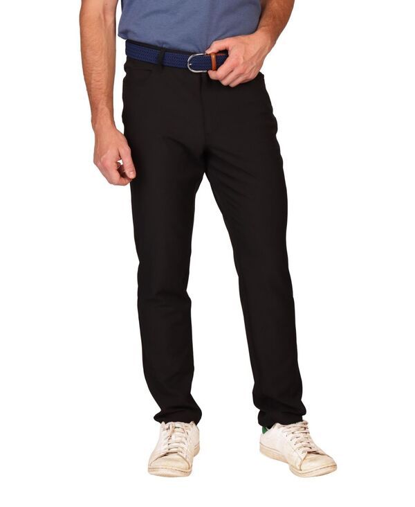 テーラーバード メンズ ボトムス カジュアルパンツ Tailorbyrd Mens Five Pocket Performance Pants Black ブラック