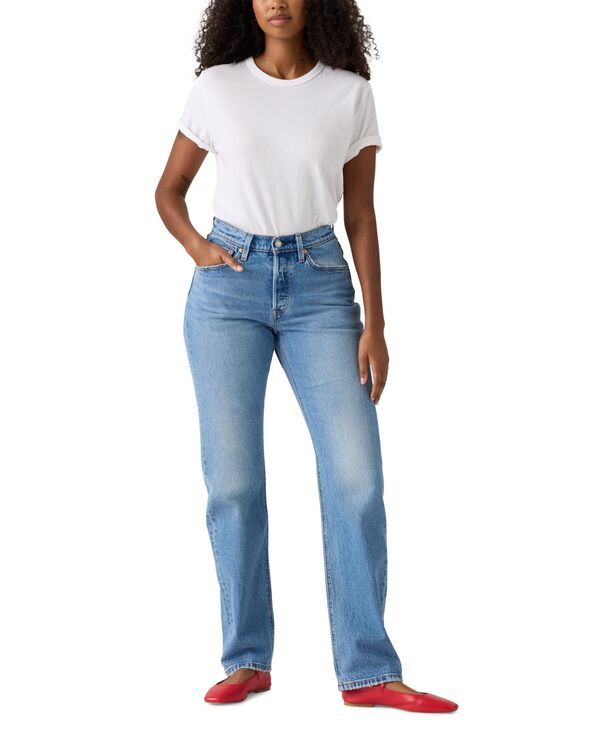 リーバイス レディース ボトムス デニムパンツ ジーンズ Levis Womens 501 Curve HighRise StraightLeg Jeans Play On Ref