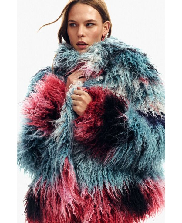 デジグアル レディース アウター ジャケット・ブルゾン コート Desigual Womens Coat designed by Mr Christian Lacroix Multi マルチカラー