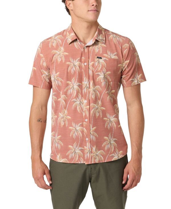 オニール メンズ トップス シャツ 半袖 ONeill Mens Traveler UPF Traverse ShortSleeve Standard Shirt Baked Clay 10,136円