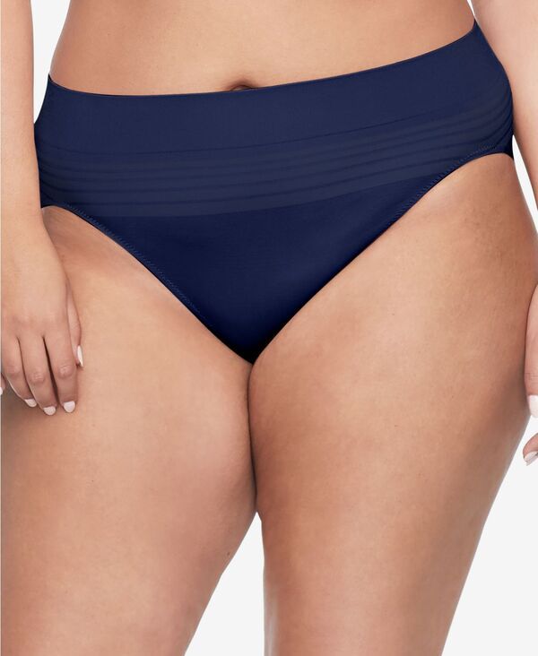 ワーナーズ レディース アンダーウェア パンツ Warners Warnersreg No Pinching No Problemsreg DigFree Comfort Waist Smooth and Seamless HiCut RT5501P Navy