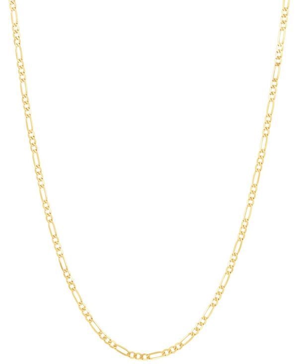 イタリアン ゴールド レディース アクセサリー ネックレス・チョーカー・ペンダントトップ Italian Gold Polished 20 Figaro Chain 185mm in 10K Yellow Gold イエロー