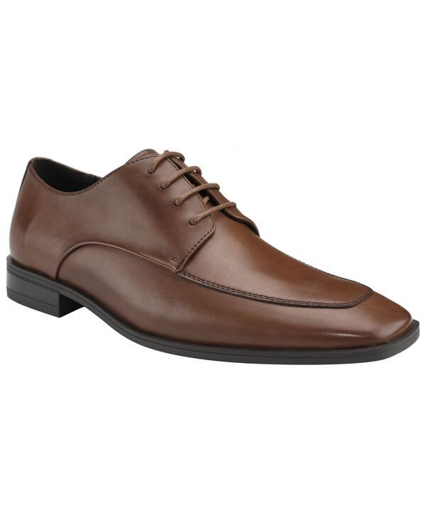 カルバンクライン メンズ シューズ スリッポン・ローファー オックスフォード レース Calvin Klein Mens Malley LaceUp Dress Oxford Light Naturaleather