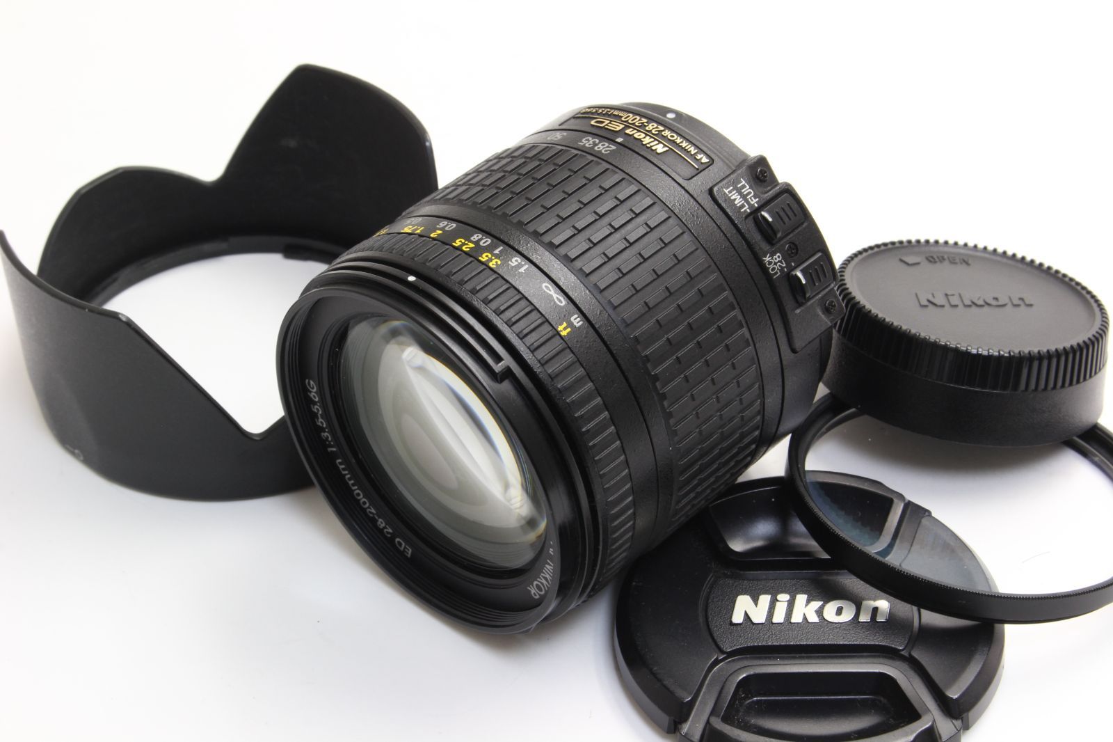 B (並品) Nikon ニコン ED AF NIKKOR 28-200mm F3.5-5.6G 初期不良返品無料 5-55