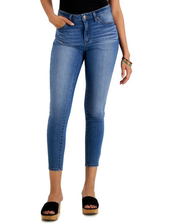 セレブリティピンク レディース ボトムス デニムパンツ アンクル ジーンズ Celebrity Pink Juniors Curvy Distressed Skinny Ankle Jeans Revel