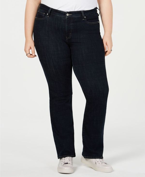 リーバイス レディース ボトムス デニムパンツ ブーツカット プラスサイズ ブーツ ジーンズ Levis Trendy Plus Size 415 Classic Bootcut Jeans Island Rinse 9,216円