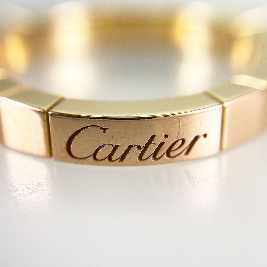 カルティエ Cartier ラニエール K18YG 13号(53) リング sst【中古