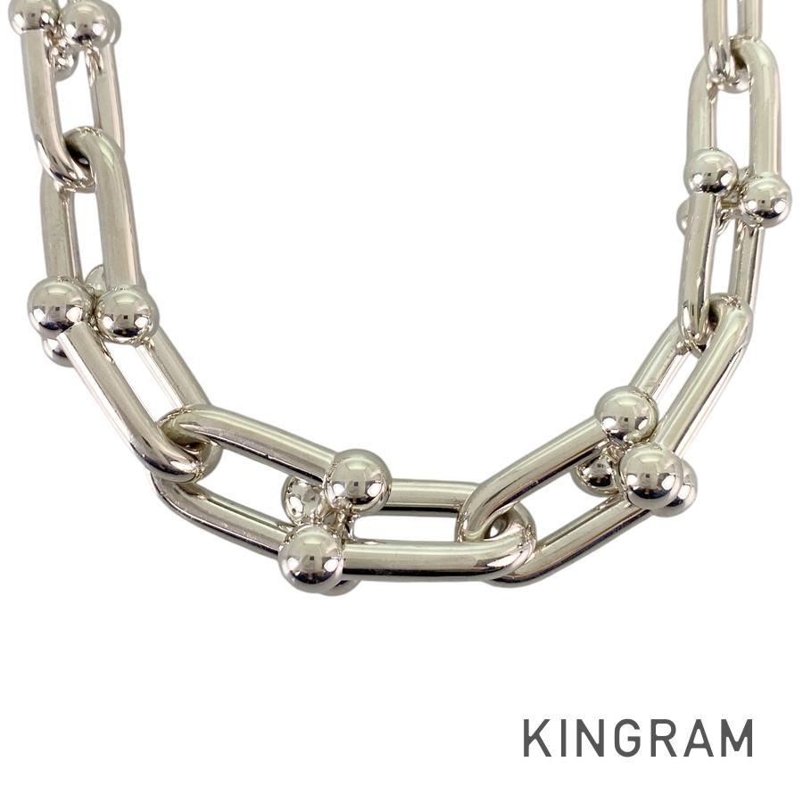ティファニー TIFFANY&Co. ハードウェア グラジュエイテッド リンク Sv925 ネックレス sss【中古】