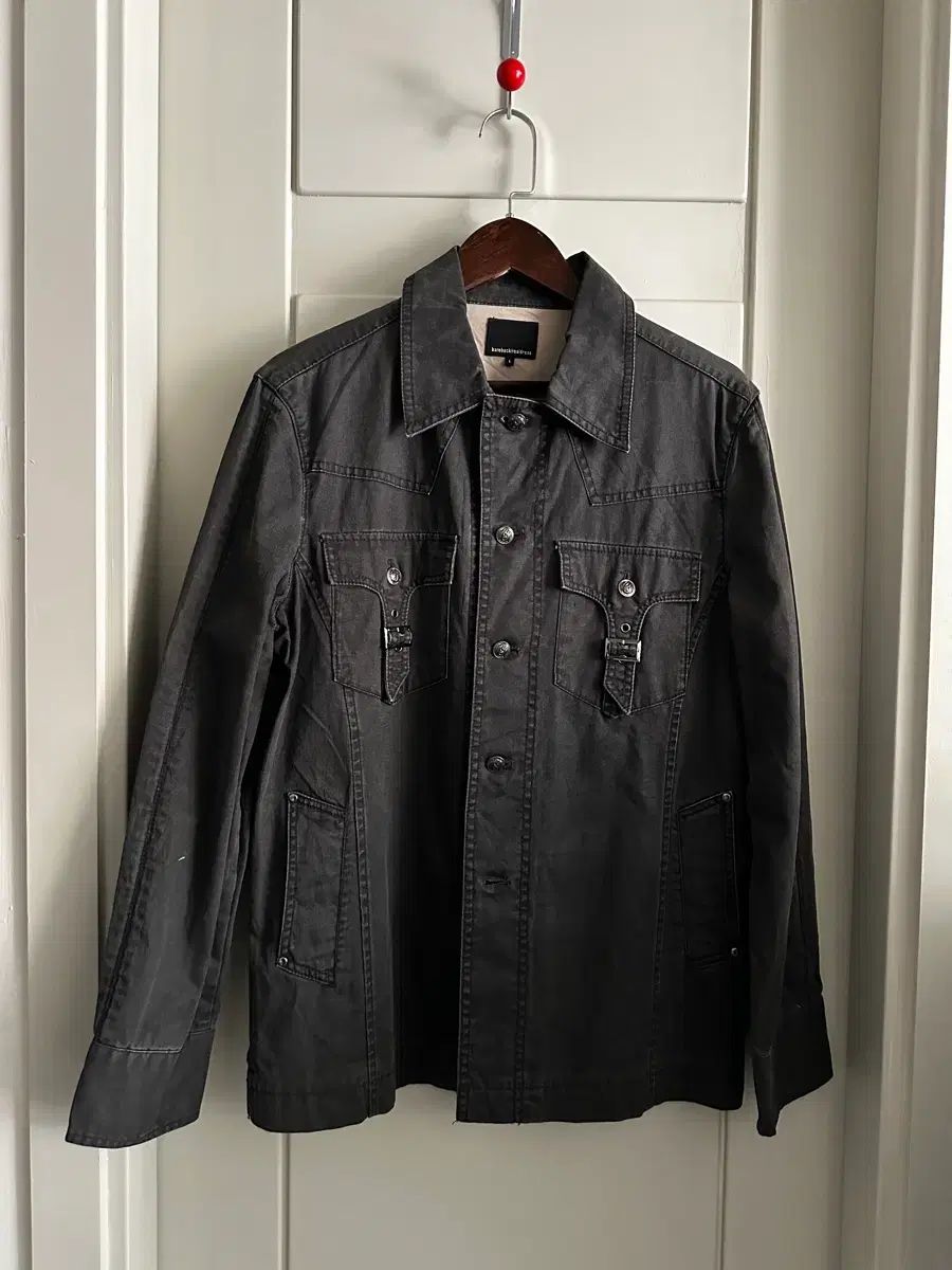 bareback realdress ウェスタン デザインテープ コーティング シャツ ジャケット