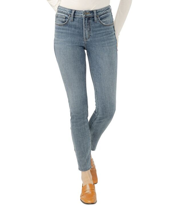 シルバー ジーンズ レディース ボトムス デニムパンツ Silver Jeans Co Womens Most Wanted Mid Rise Skinny Luxe Stretch Jeans Elenore