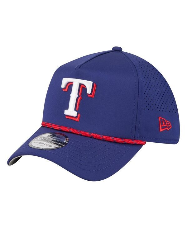 ニューエラ メンズ アクセサリー 帽子 New Era Mens Royal Texas Rangers 39THIRTY AFrame Perforated Flex Hat Royal