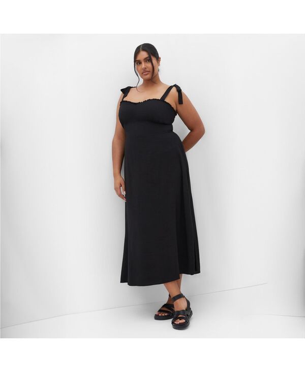 シティーシック レディース トップス ワンピース プラスサイズ CITY CHIC Plus Size Penny Dress Black ブラック