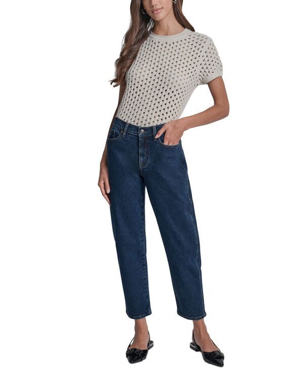 ダナキャランニューヨーク レディース ボトムス デニムパンツ プチ DKNY Jeans Petite MidRise BarrelLeg Jeans Plymouth 20,146円