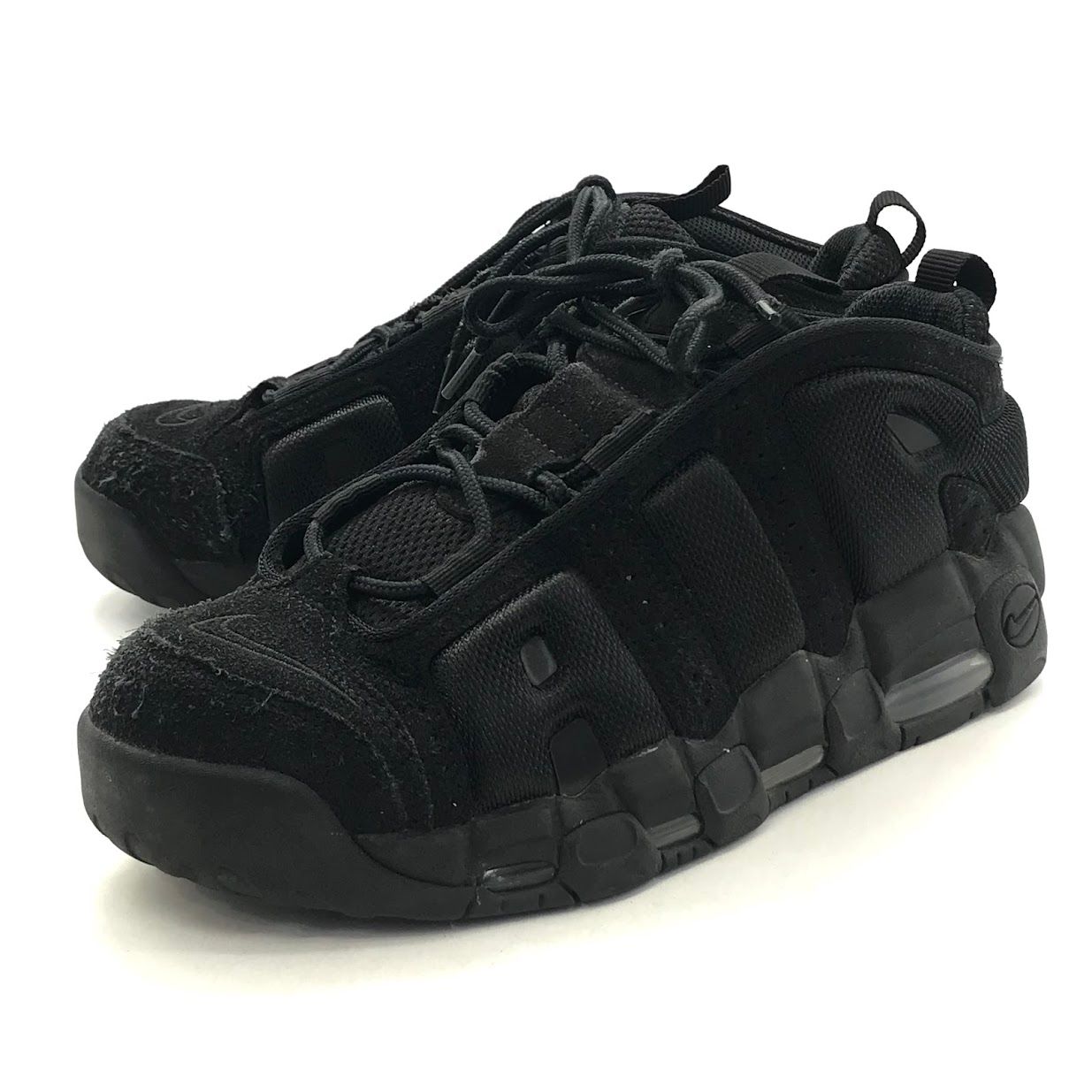 【倉吉店】 中古 NIKE | ナイキ スニーカー AIR MORE UPTEMPO LOW モアテン 'Triple Black' IM6649-001 ブラック 27cm 【126】 倉吉店】 中古 NIKE | ナイキ スニーカー AIR MORE UPTEMPO LOW