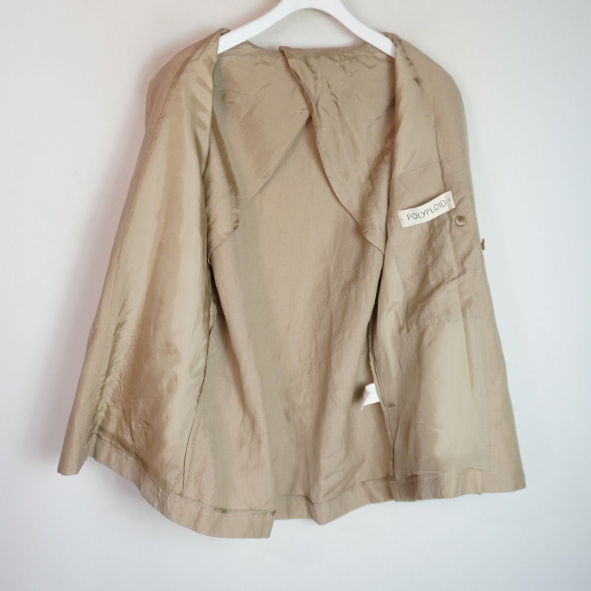 POLYPLOID ポリプロイド 2way ジャケット POLYPLOID ポリプロイド DOUBLE BREASTED SUIT JACKET ダブル ブレス