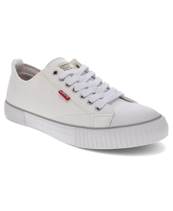 リーバイス メンズ トップス シャツ スニーカー Levis Mens Anikin Low Top Sneakers White ホワイト
