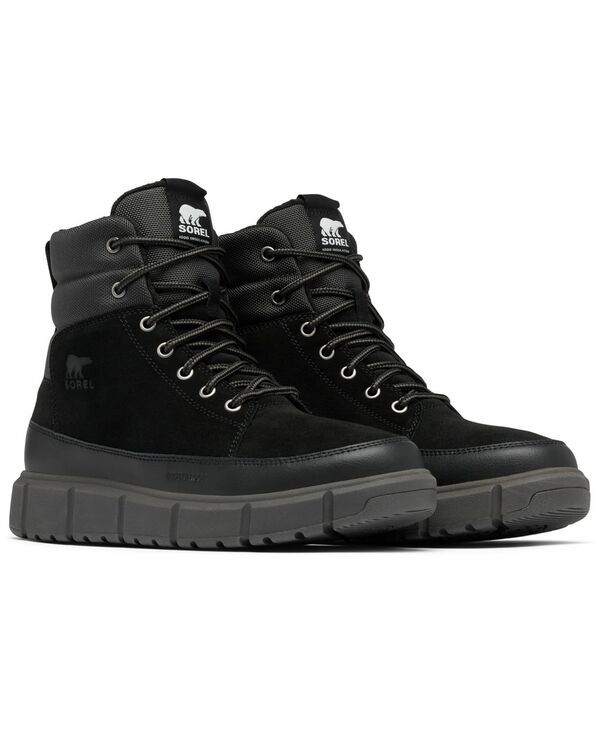 ソレル メンズ シューズ ブーツ・レインブーツ Sorel Mens Round Toe Boots Black ブラック