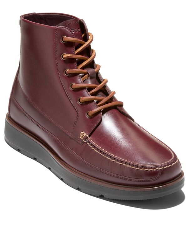 コールハーン メンズ シューズ ブーツ・レインブーツ Cole Haan Mens Muir Mocasual Dress Boots Bloodstone