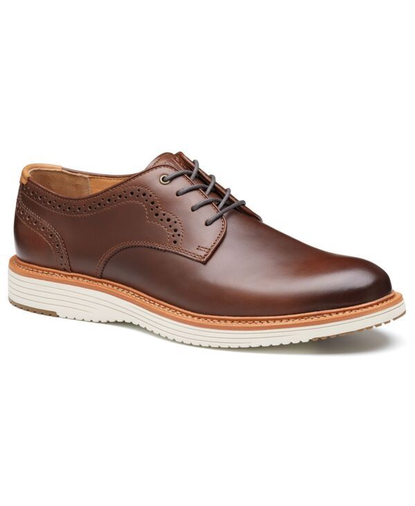 ジョンストンアンドマーフィー メンズ シューズ オックスフォード レース レザー Johnston Murphy Mens LaceUp Leather Oxford Shoes Tan タン