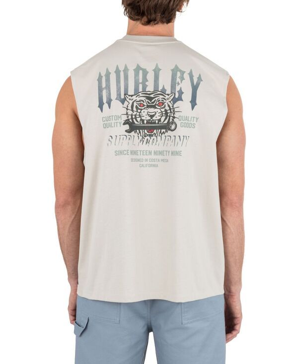 ハーレー メンズ トップス Tシャツ Hurley Mens Forged Muscle Tank Top Bone