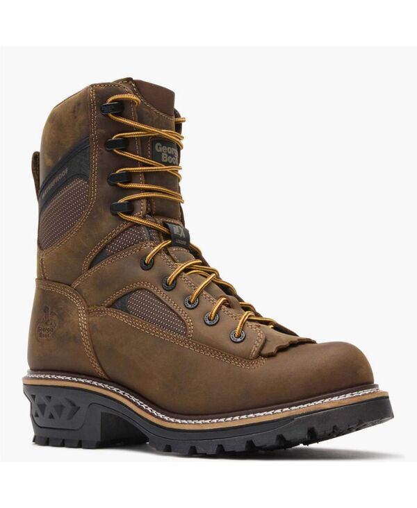 ジョージブーツ メンズ シューズ ブーツ・レインブーツ GEORGIA BOOT Mens LTX Logger Waterproof Work Boot Crazy horse