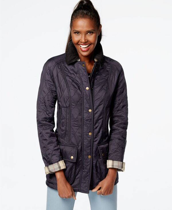 バブアー レディース アウター ジャケット・ブルゾン コート Barbour Womens Beadnell Wax Coat Navy ネイビー