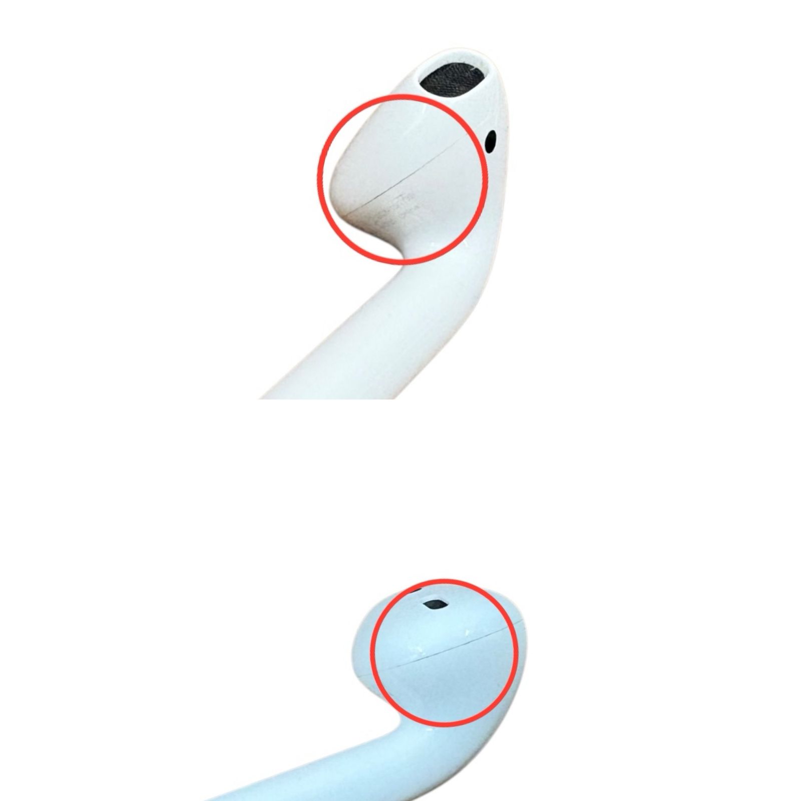や*ん様 最後1点未使用/Apple Pod 第二世代　ホワイト Apple (アップル) Air Pods エアポッズ 第2世代 ワイヤレスイヤホン