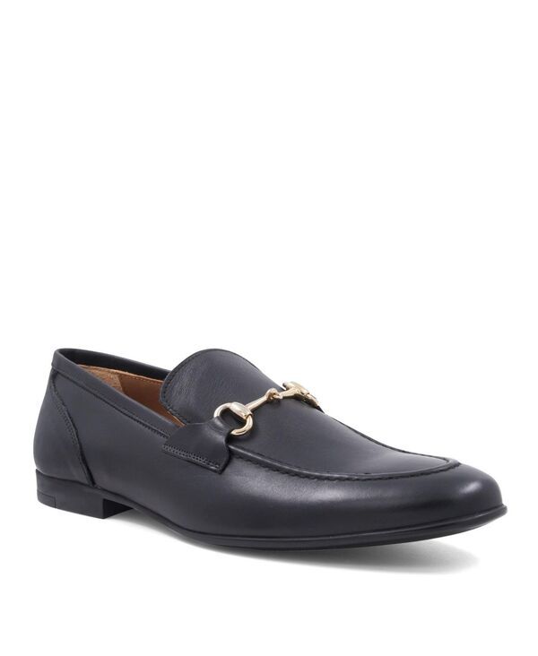 ブルーノマグリ メンズ シューズ スリッポン・ローファー Bruno Magli Mens Ferraro Slip On Bit Loafers Black ブラック