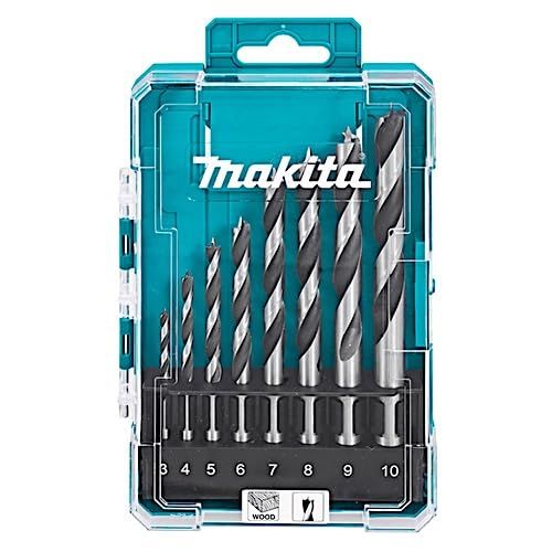 マキタ(Makita) 木工ドリル ビット 8本セット ケース 付属 D-77257 ツイストドリル 木工用ドリルビット (D-77257) [並行輸入品]kk 6b8ab8b1