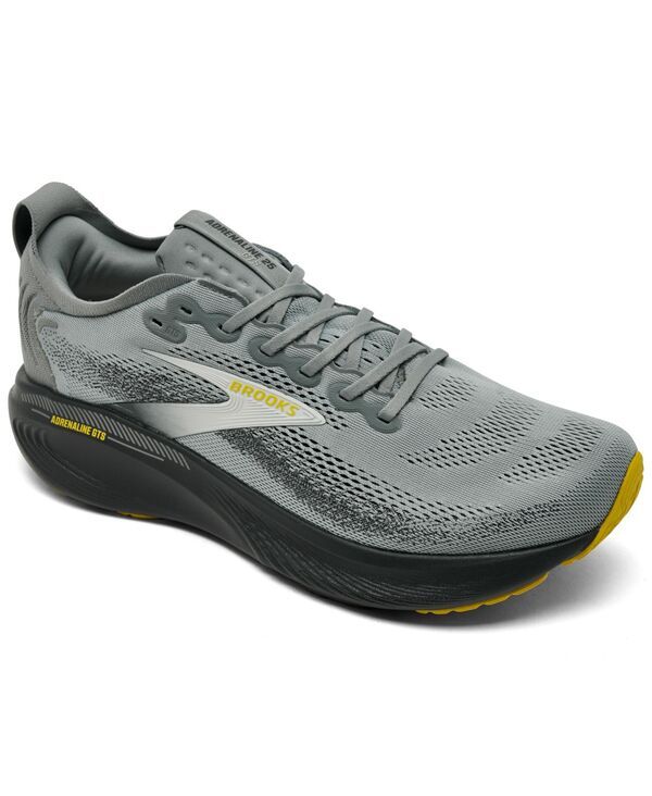 ブルックス メンズ シューズ スニーカー Brooks Mens Adrenaline GTS 25 WideWidth Running Sneakers from Finish Line Primer Grey Ebony グレー