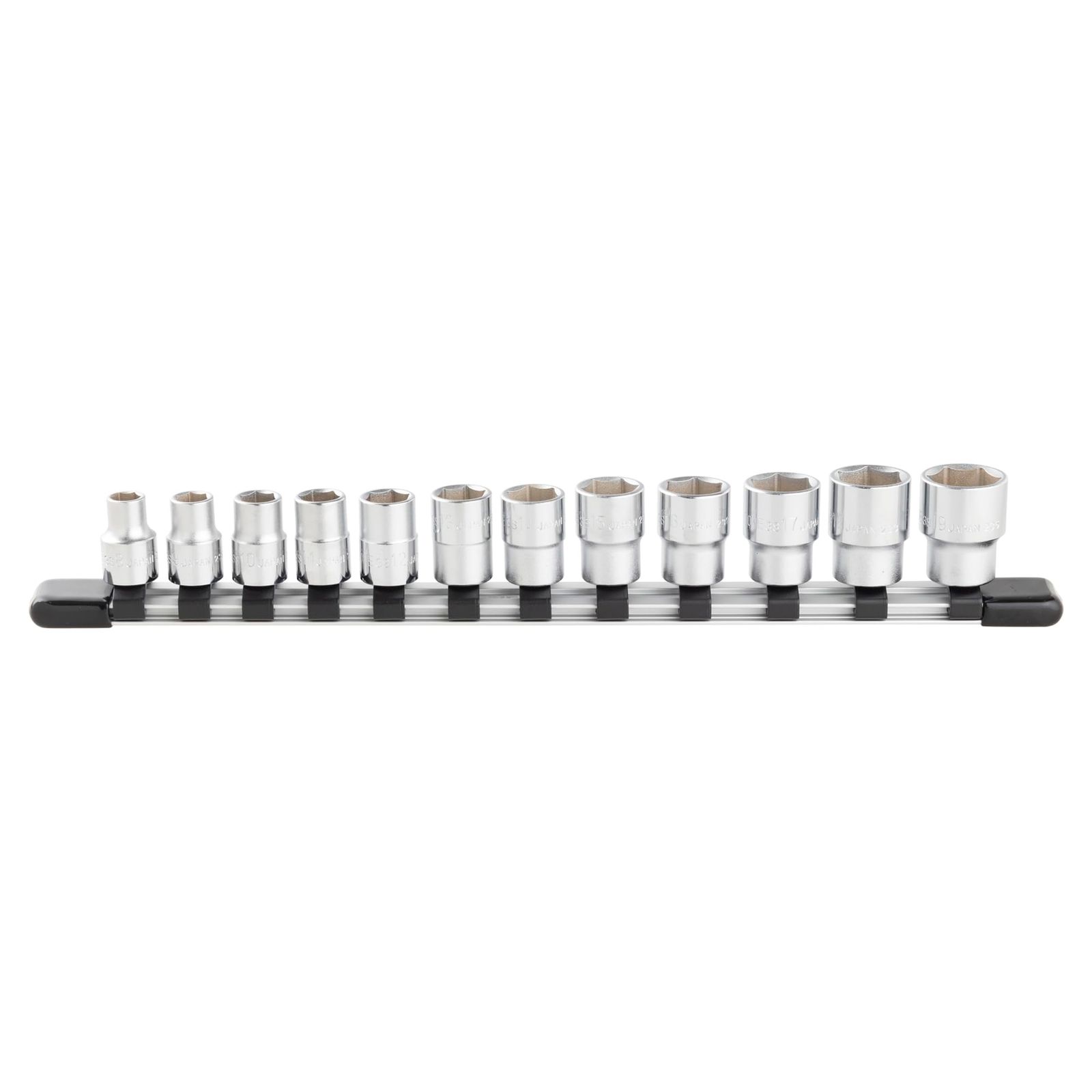 トネ(TONE) ソケットセット(6角・ホルダー付) HS312 差込角9.5mm(3/8