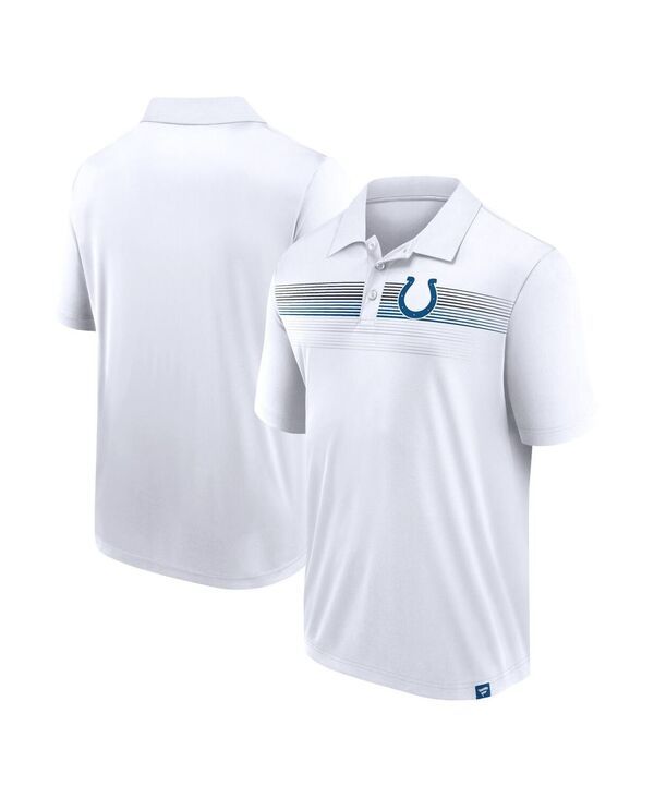 ファナティクス メンズ トップス ポロシャツ Fanatics Mens White Indianapolis Colts Victory For Us Interlock Polo Shirt White ホワイト