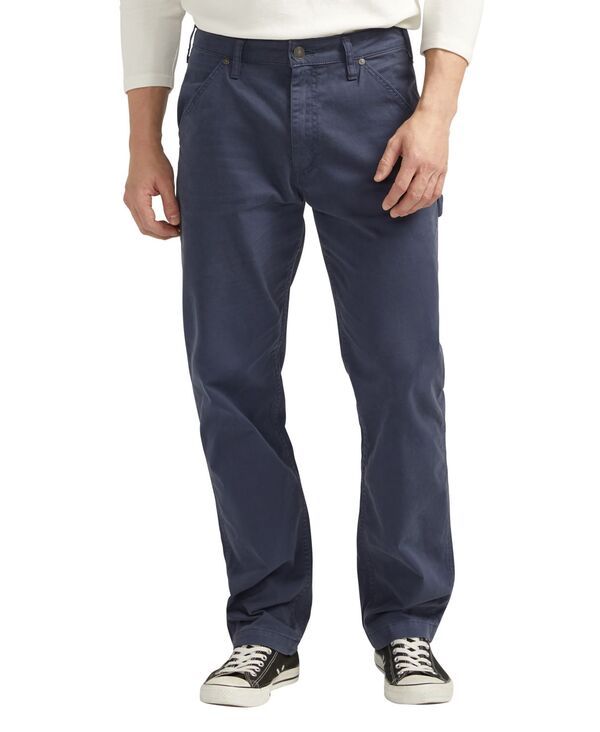 シルバー ジーンズ メンズ ボトムス カジュアルパンツ Silver Jeans Co Utility Essential Twill Pant Ink Blue ブルー