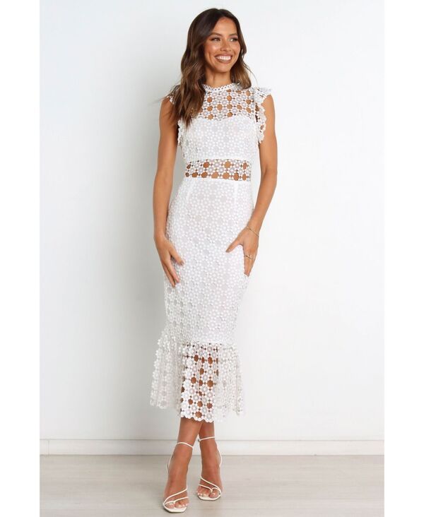 Petal and Pup レディース トップス ワンピース Petal and Pup Womens Lauren Dress White ホワイト