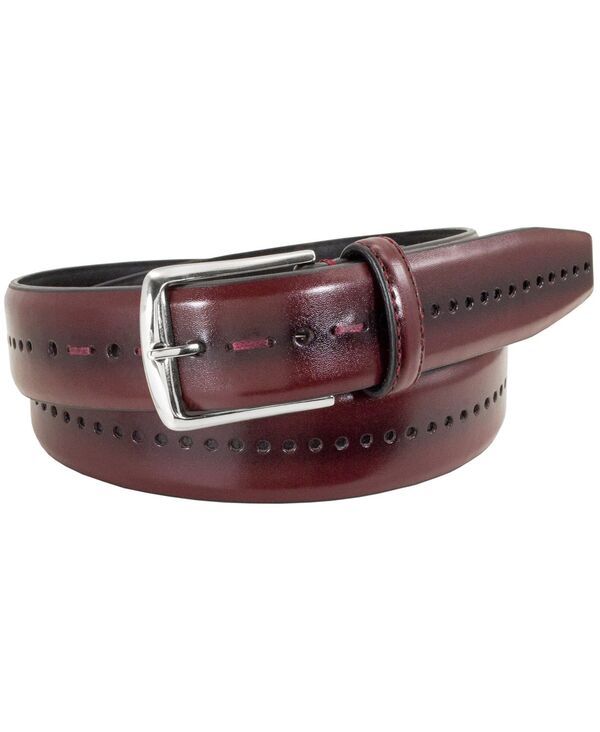 ステイシーアダムス メンズ アクセサリー ベルト Stacy Adams Mens Carnegie Dress Belt Burgundy バーガンディ