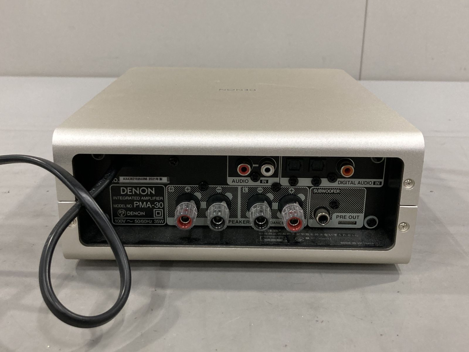 リモコン付】DENON PMA-30 プリメインアンプ - メルカリ