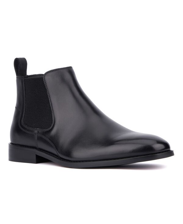 ビンテージファンドリー メンズ シューズ ブーツ・レインブーツ チェルシーブーツ チェルシー ブーツ レザー Vintage Foundry Co Mens Darwin Leather Chelsea Boots Black ブラック
