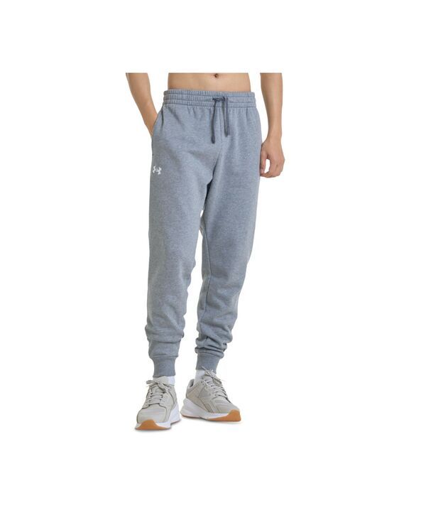 アンダーアーマー メンズ ボトムス カジュアルパンツ ジョガーパンツ フリース Under Armour Mens Rival TaperedFit Fleece Joggers Castlerock Heather ヘザー